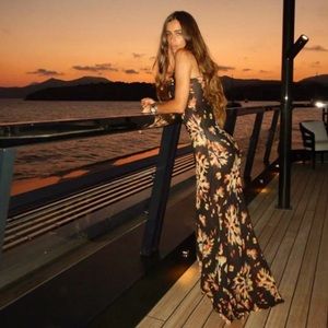 Rat & Boa maxi silk gown, only worn once!